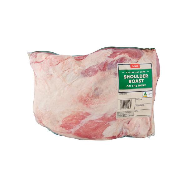 Coles Lamb Shoulder Roast On The Bone | approx 2.2kg